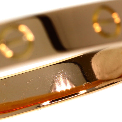 CARTIER Open LOVE Bracelets #17 Bracelet K18 Pink Gold Ladies [Used]