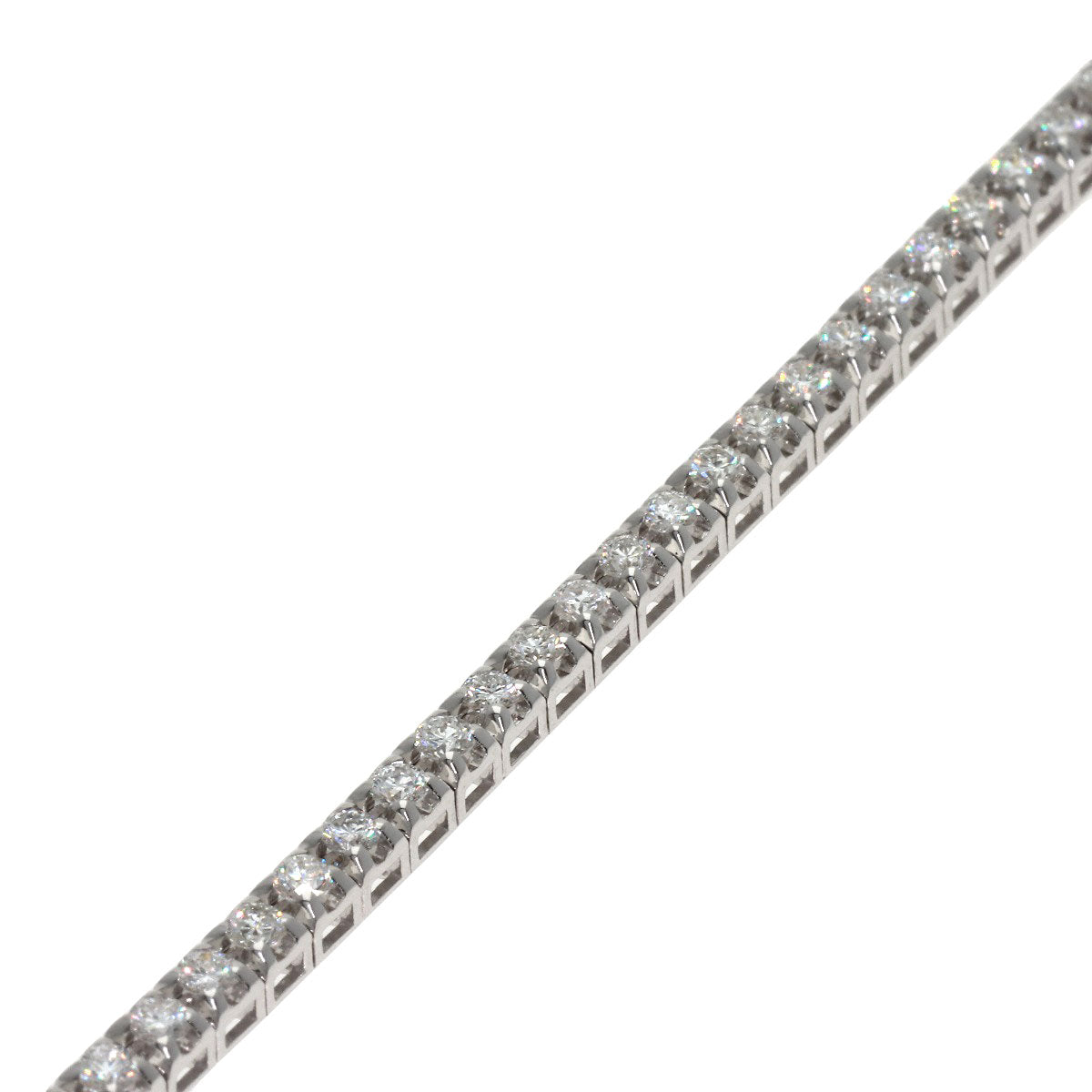 Damiani Veramore Tennis Diamond Bracelet K18 White Gold Ladies [Used]