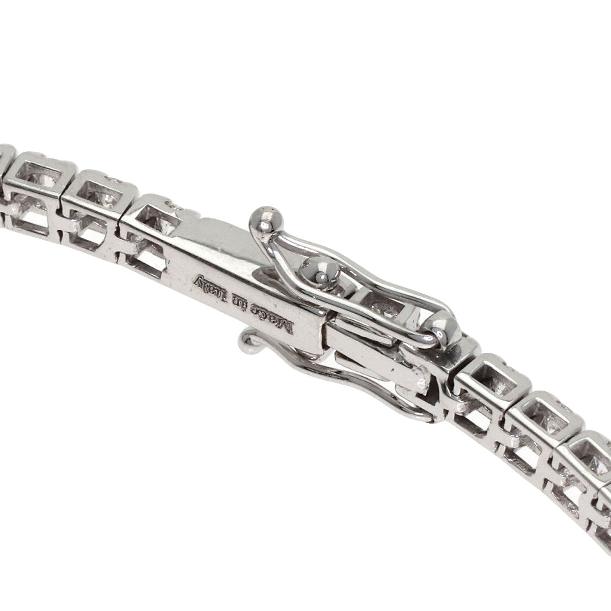 Damiani Veramore Tennis Diamond Bracelet K18 White Gold Ladies [Used]