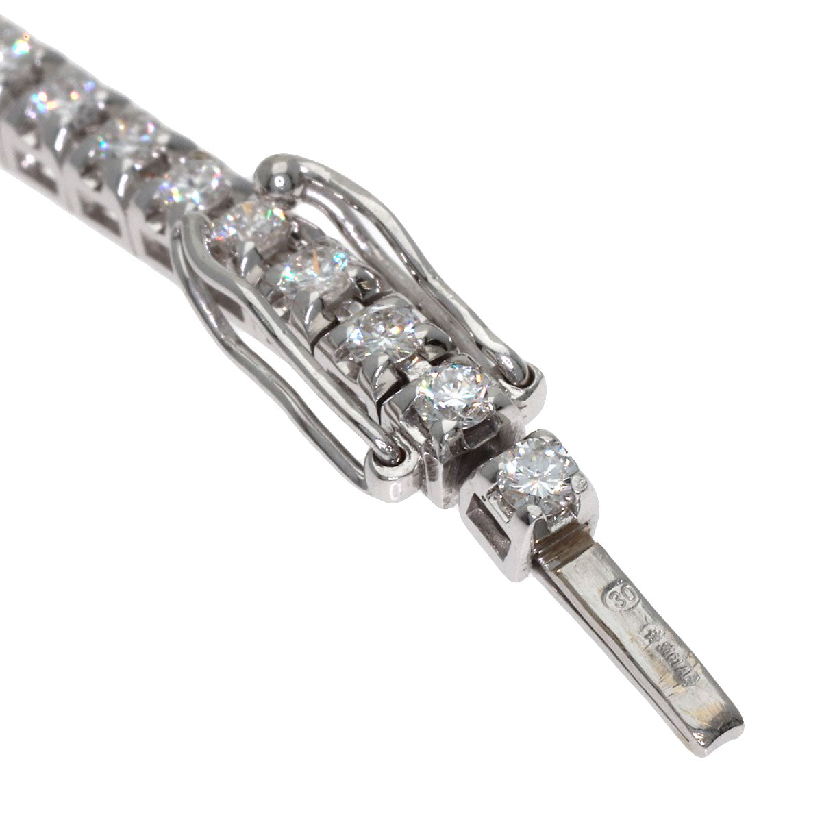 Damiani Veramore Tennis Diamond Bracelet K18 White Gold Ladies [Used]