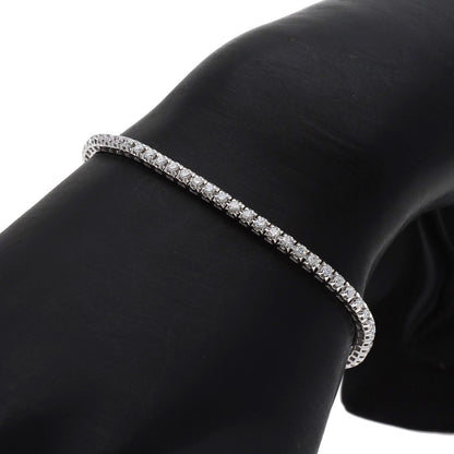 Damiani Veramore Tennis Diamond Bracelet K18 White Gold Ladies [Used]