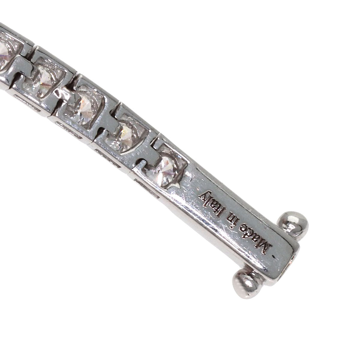 Damiani Veramore Tennis Diamond Bracelet K18 White Gold Ladies [Used]