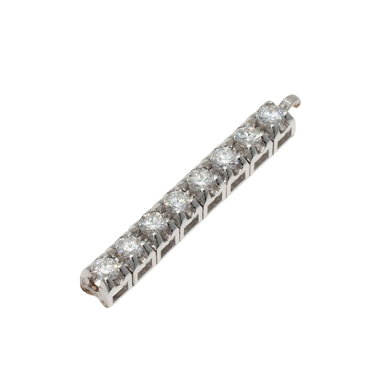 Damiani Veramore Tennis Diamond Bracelet K18 White Gold Ladies [Used]