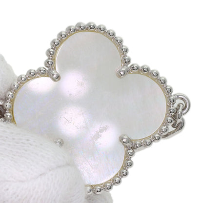 Van Cleef & Arpels Magic Alhambra Byzantine Necklace K18 White Gold Ladies [Used]
