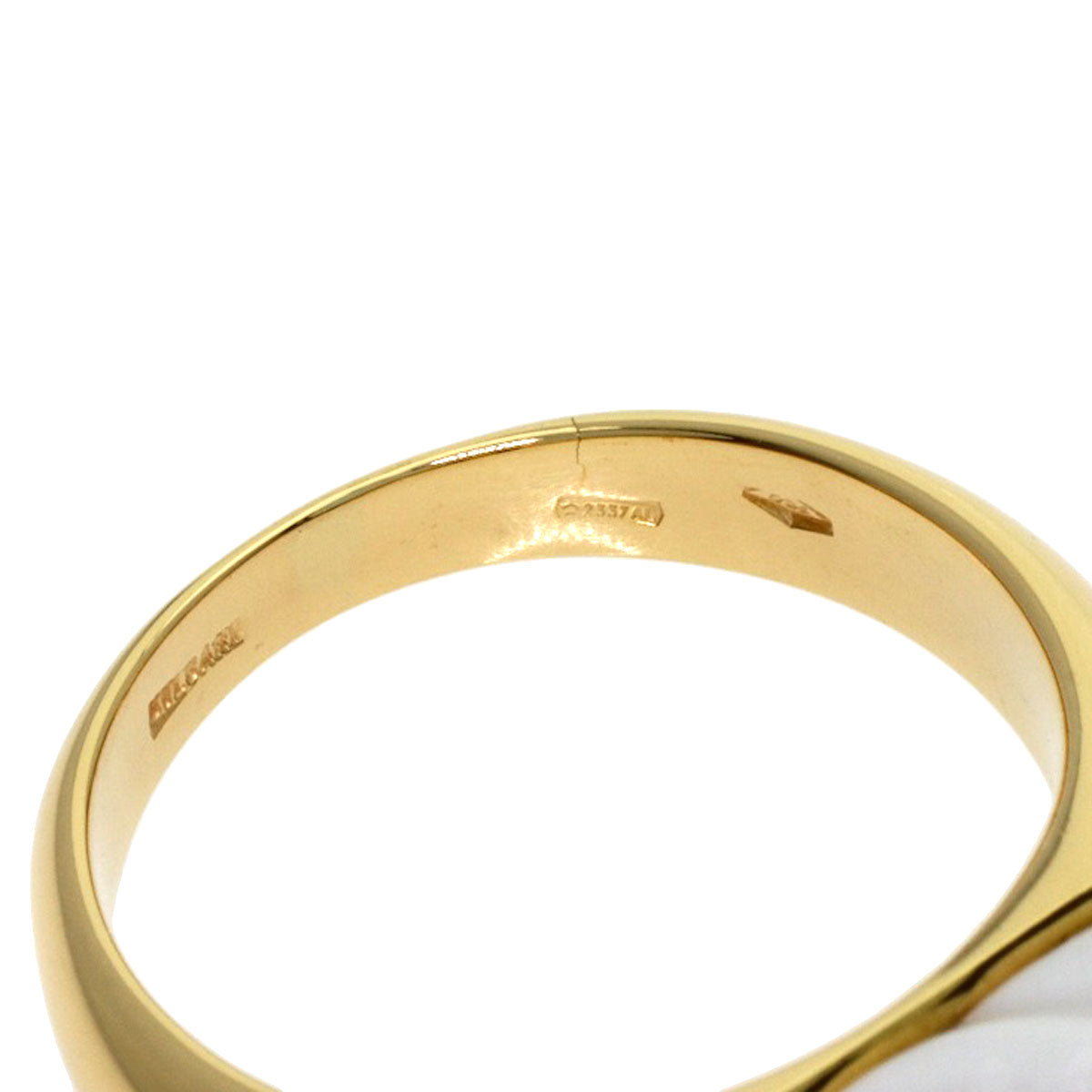 BVLGARI Tronketto Peridot Pink Tourmaline Ring K18 Yellow Gold Ladies [Used]