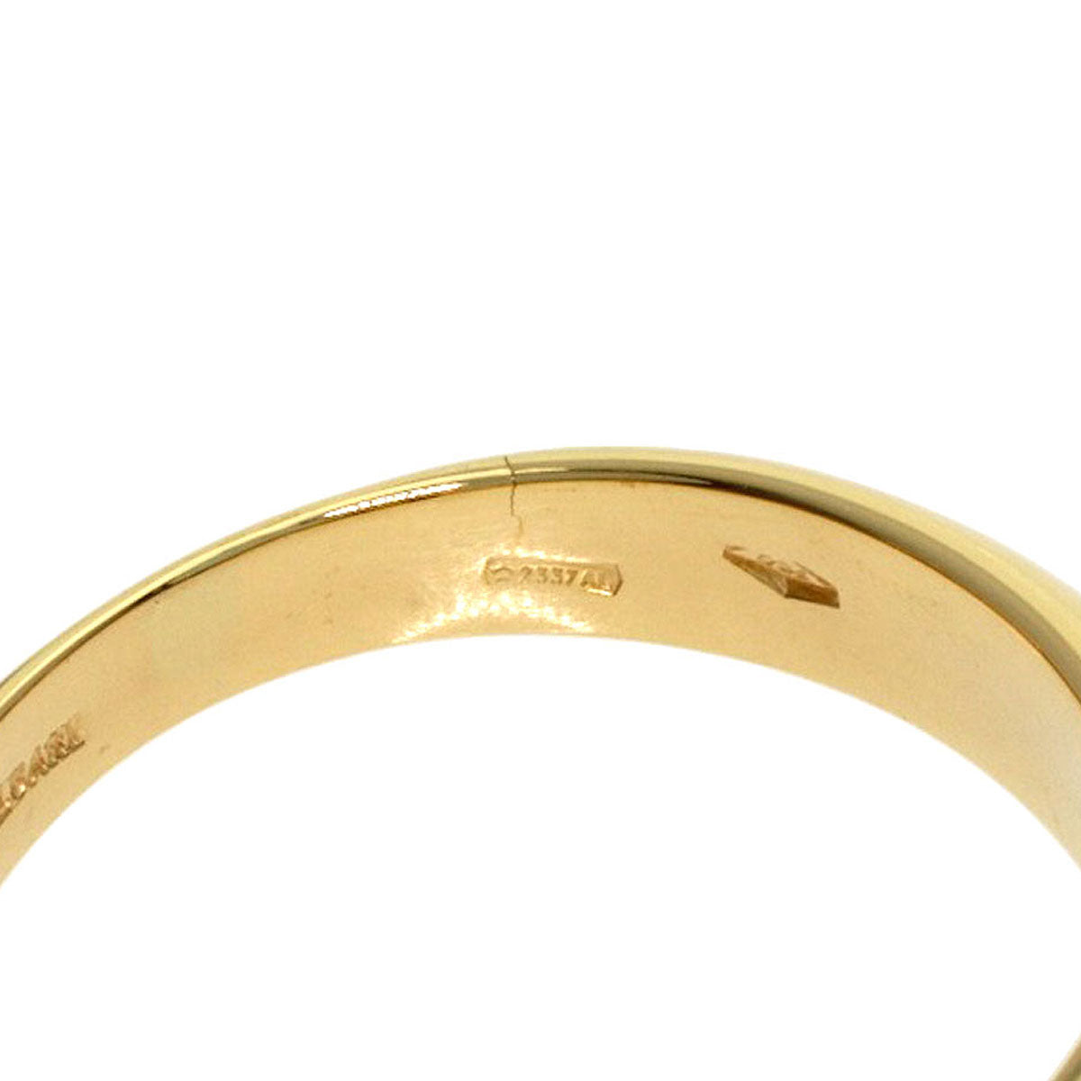 BVLGARI Tronketto Peridot Pink Tourmaline Ring K18 Yellow Gold Ladies [Used]