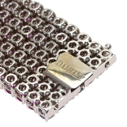 Damiani Multicolor sapphire Bracelet K18 White Gold Ladies [Used]