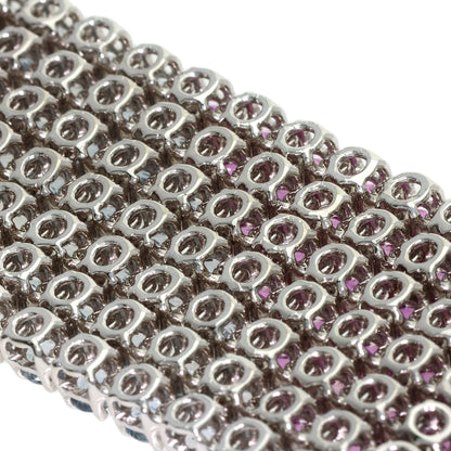 Damiani Multicolor sapphire Bracelet K18 White Gold Ladies [Used]
