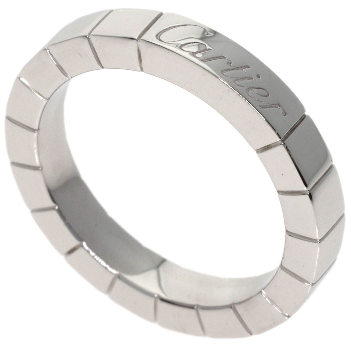 CARTIER Raniere #46 Ring K18 White Gold Ladies [Used]