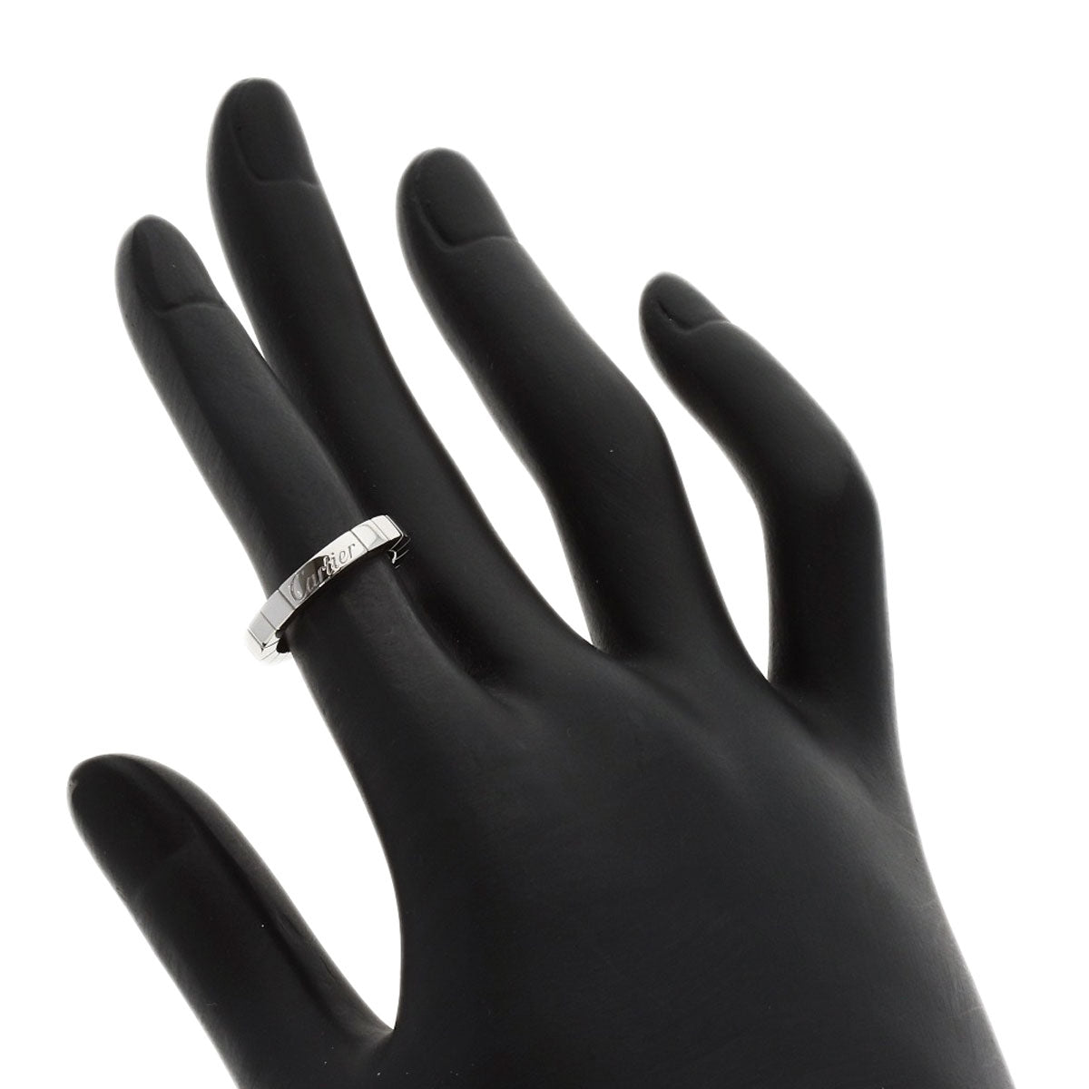 CARTIER Raniere #46 Ring K18 White Gold Ladies [Used]