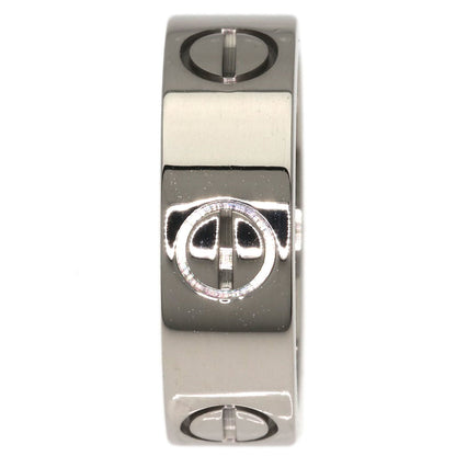 CARTIER love ring #47 Ring K18 White Gold Ladies [Used]