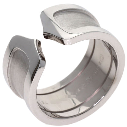 CARTIER C2 ring LM # 51 Ring K18 White Gold Ladies [Used]