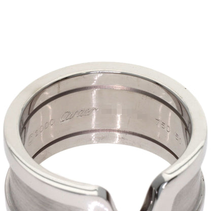 CARTIER C2 ring LM # 51 Ring K18 White Gold Ladies [Used]
