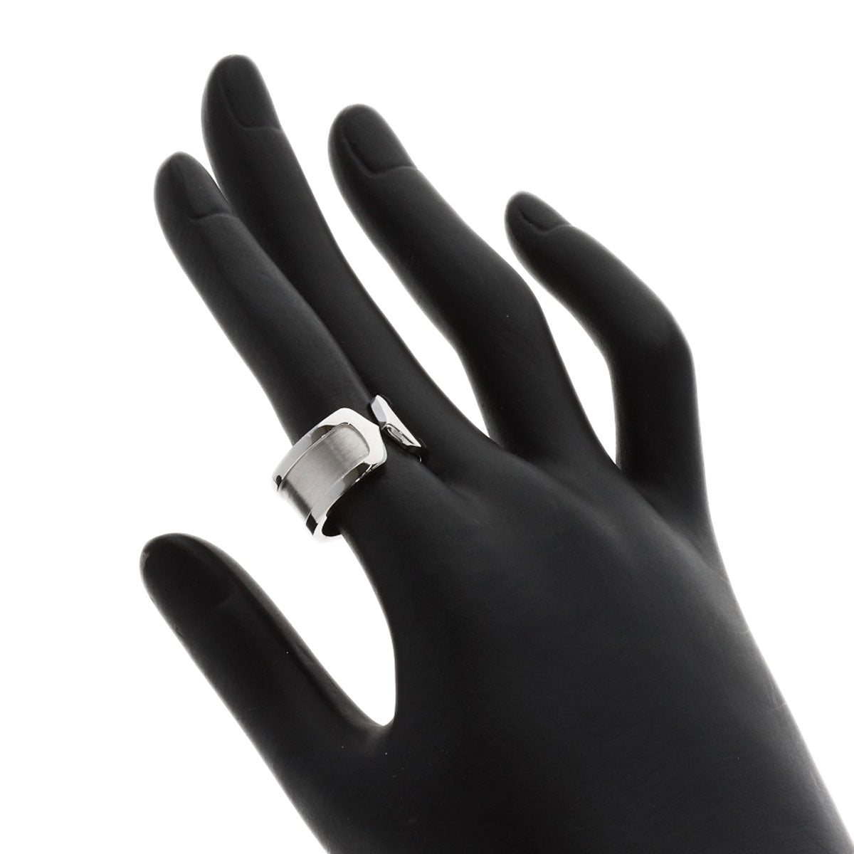 CARTIER C2 ring LM # 51 Ring K18 White Gold Ladies [Used]