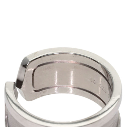CARTIER C2 ring LM # 51 Ring K18 White Gold Ladies [Used]