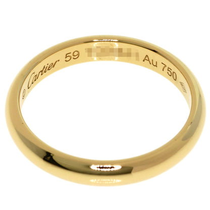 CARTIER Wedding # 59 Ring K18 Yellow Gold Ladies [Used]