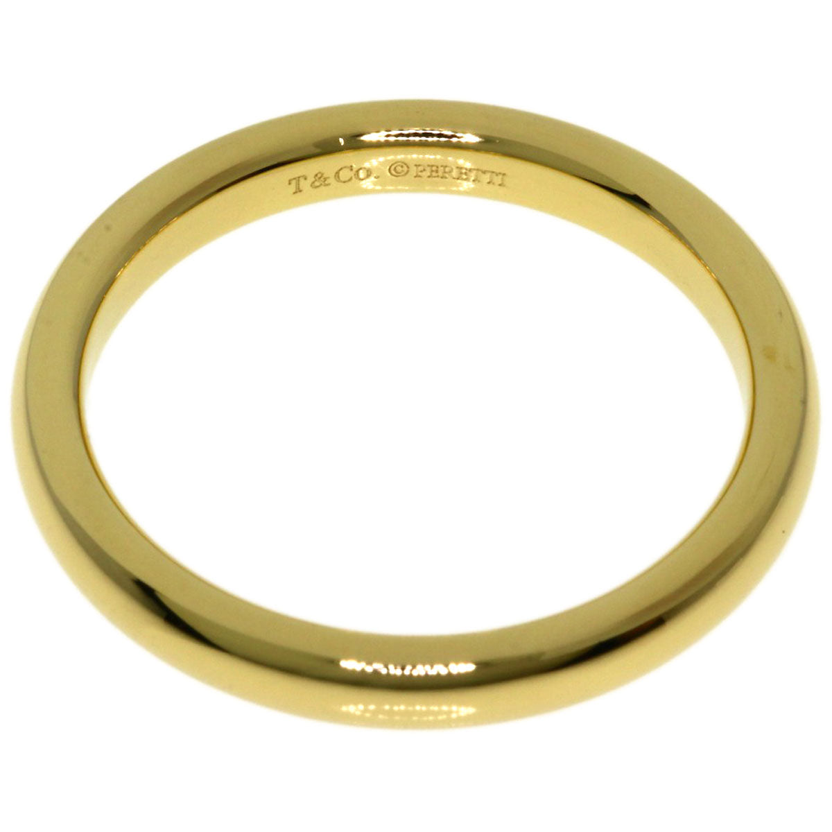 TIFFANY&Co. wedding Ring K18 Yellow Gold Ladies [Used]