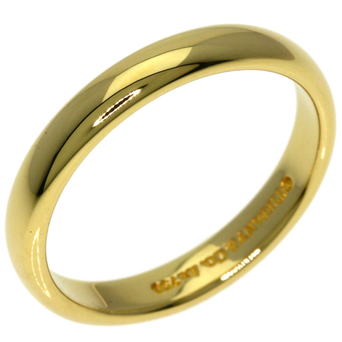 TIFFANY&Co. wedding Ring K18 Yellow Gold Ladies [Used]