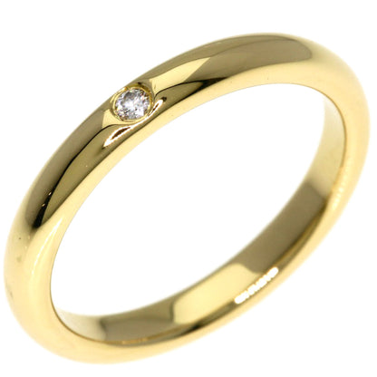 TIFFANY&Co. Wedding 1P Diamond Ring K18 Yellow Gold Ladies [Used]