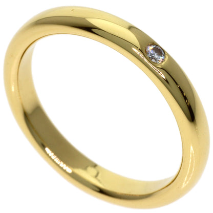 TIFFANY&Co. Wedding 1P Diamond Ring K18 Yellow Gold Ladies [Used]