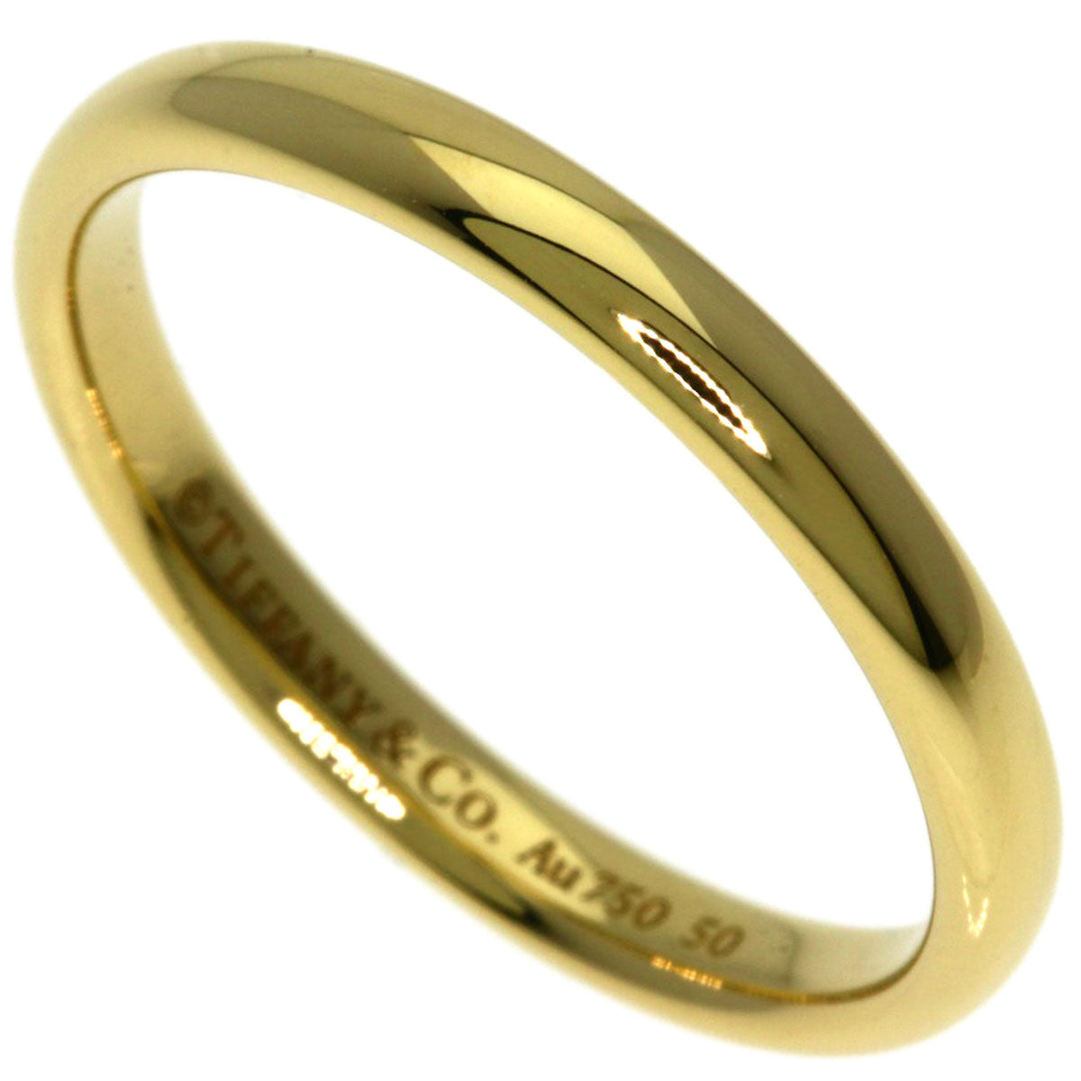 TIFFANY&Co. wedding Ring K18 Yellow Gold Ladies [Used]