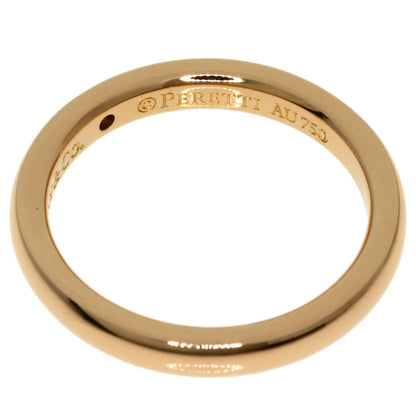TIFFANY&Co. Stacking Band 1P Diamond Ring K18 Pink Gold Ladies [Used]