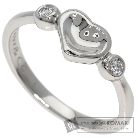 TIFFANY&Co. Full Heart 2P Diamond Ring Platinum PT950 Ladies [Used]