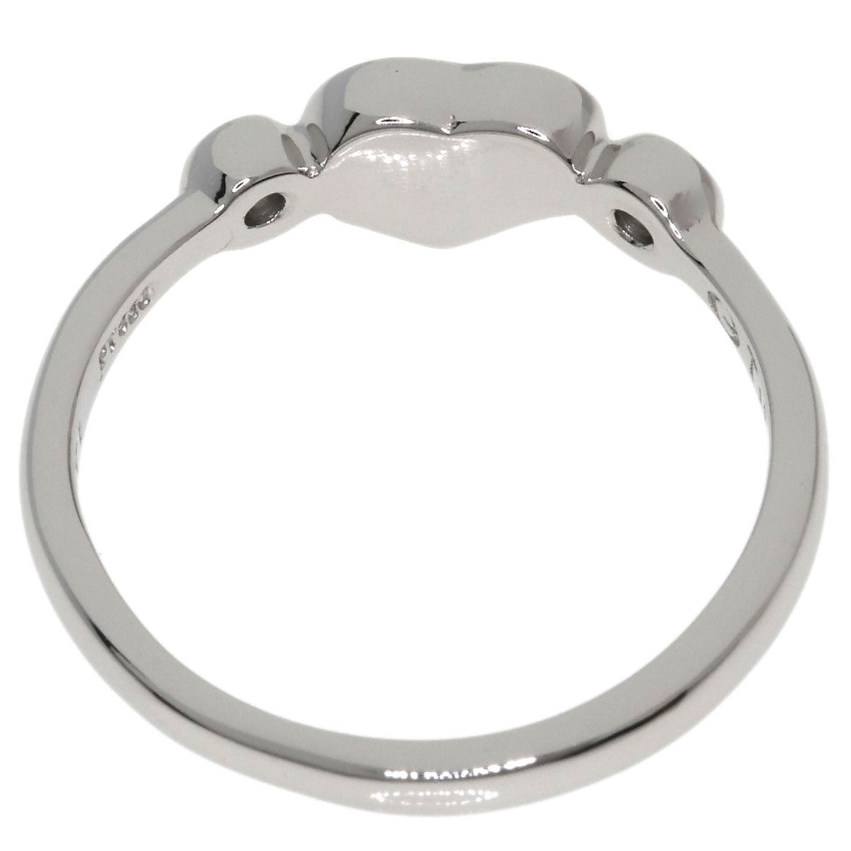 TIFFANY&Co. Full Heart 2P Diamond Ring Platinum PT950 Ladies [Used]