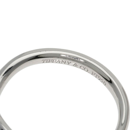 TIFFANY&Co. Curved band Diamond Ring Platinum PT950 Ladies [Used]