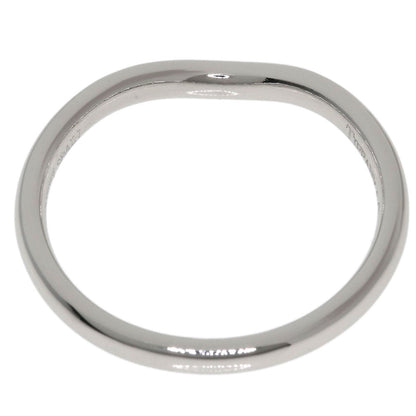 TIFFANY&Co. Curved band Diamond Ring Platinum PT950 Ladies [Used]