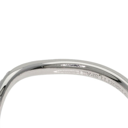 TIFFANY&Co. Curved band Diamond Ring Platinum PT950 Ladies [Used]