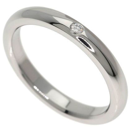TIFFANY&Co. Wedding 1P Diamond Ring Platinum PT950 Ladies [Used]