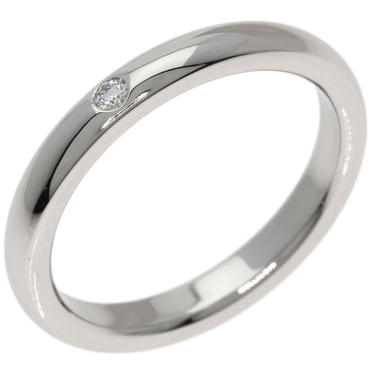 TIFFANY&Co. Wedding 1P Diamond Ring Platinum PT950 Ladies [Used]
