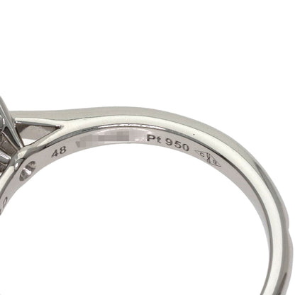 CARTIER Solitaire 1P Diamond #48 Ring Platinum PT950 Ladies [Used]
