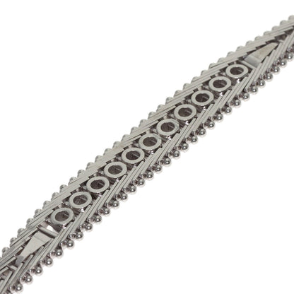 0.56ct Diamond Bracelet K18 White Gold 17g　Ladies