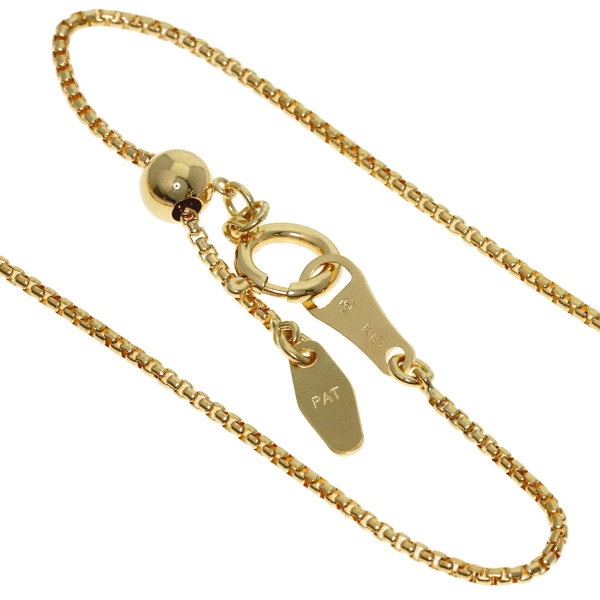 TASAKI Multicolored Stone Shell Diamond Necklace K18 Yellow Gold Ladies [Used]