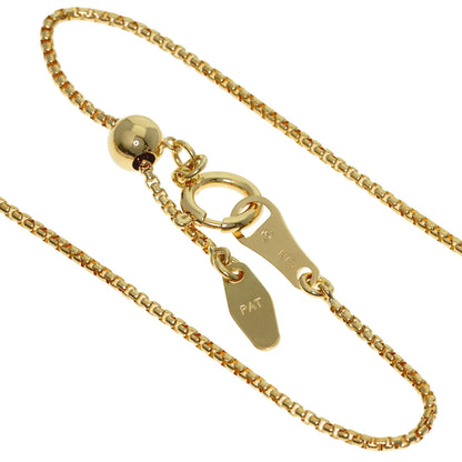 TASAKI Multicolored Stone Shell Diamond Necklace K18 Yellow Gold Ladies [Used]