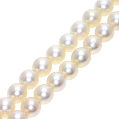 MIKIMOTO Pearl Pearl Long Necklace K14 White Gold Ladies [Used]