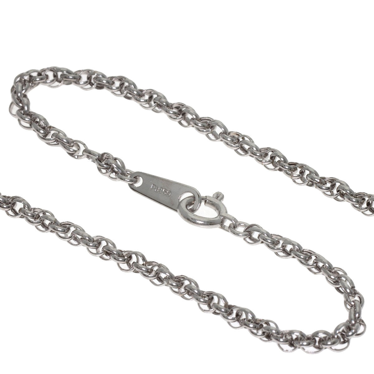 2ct Diamond Necklace Platinum PT900 PT850 15.2g　Ladies