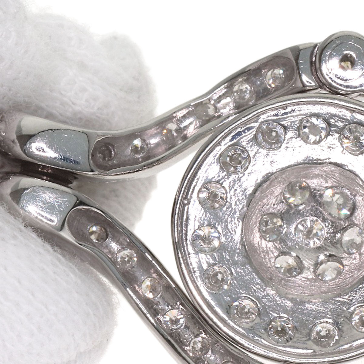 2ct Diamond Necklace Platinum PT900 PT850 15.2g　Ladies