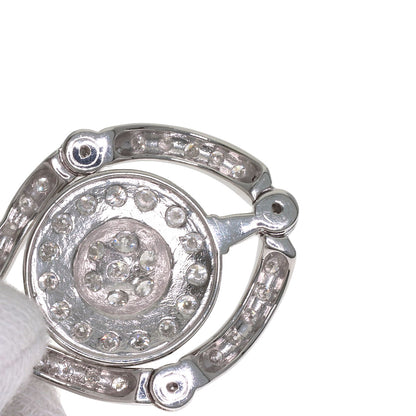 2ct Diamond Necklace Platinum PT900 PT850 15.2g　Ladies