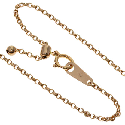 2ct Diamond Necklace K18 Pink Gold 16.4g　Ladies