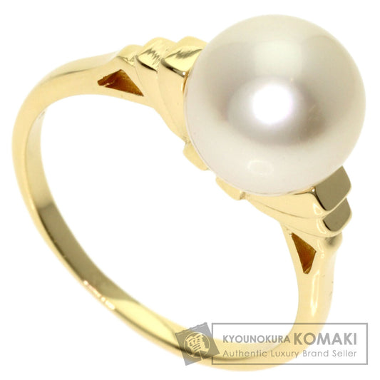 MIKIMOTO Pearl Pearl Ring K14 Yellow Gold Ladies [Used]