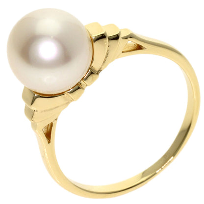 MIKIMOTO Pearl Pearl Ring K14 Yellow Gold Ladies [Used]