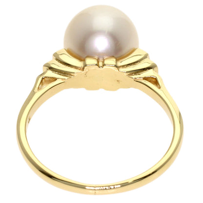 MIKIMOTO Pearl Pearl Ring K14 Yellow Gold Ladies [Used]