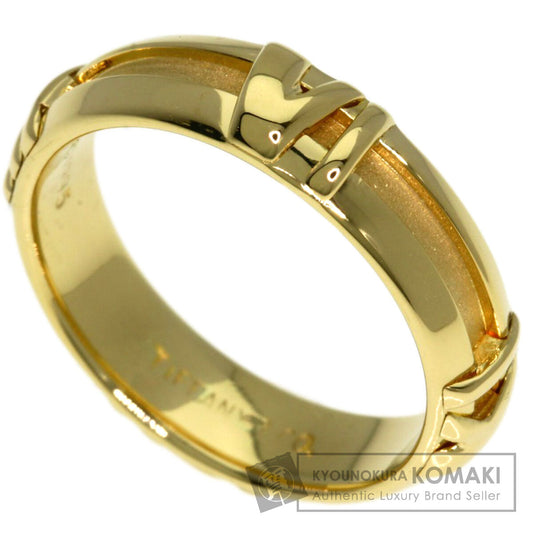 TIFFANY&Co. Atlas Ring K18 Yellow Gold Ladies [Used]
