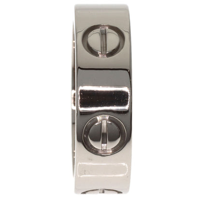 CARTIER love ring #50 Ring K18 White Gold Ladies [Used]