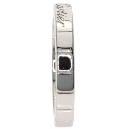 CARTIER Laniere # 48 Ring K18 White Gold Ladies [Used]