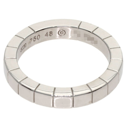 CARTIER Laniere # 48 Ring K18 White Gold Ladies [Used]