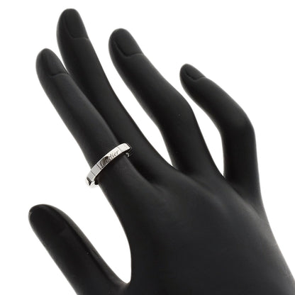 CARTIER Laniere # 48 Ring K18 White Gold Ladies [Used]